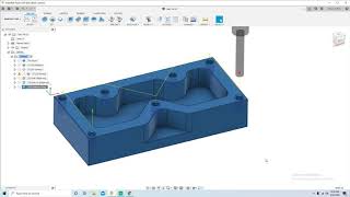 Drilling Tapping and Chamfers in Fusion360 [upl. by Earle901]