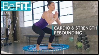 Cardio amp Strength Rebounding Workout BeFiT Fayth Caruso [upl. by Bowrah]