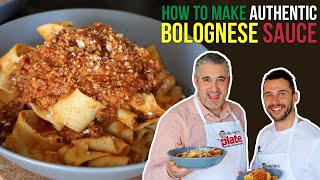 How to Make AUTHENTIC BOLOGNESE SAUCE Like a Nonna from Bologna [upl. by Barra717]