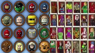 LEGO Marvel Super Heroes 1 amp 2  All Characters Unlocked [upl. by Sari]