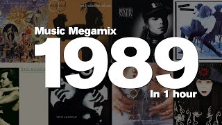 1989 in 1 Hour old version  Top hits including Tears for Fears Soul II Soul and more [upl. by Amoeji684]