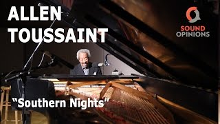 Allen Toussaint performs Southern Nights Live on Sound Opinions [upl. by Vaenfila]