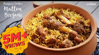 Mutton Biryani  Pressure Cooker Mutton Biryani  Mutton Recipes  Biryani  Home Cooking Show [upl. by Anisamoht]