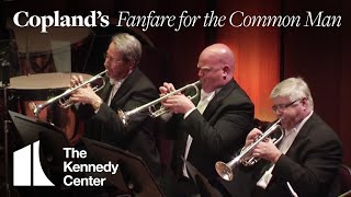 Copland Fanfare for the Common Man  National Symphony Orchestra [upl. by Ellingston]