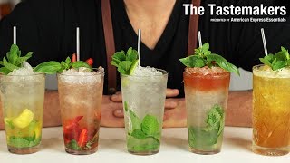 5 x MOJITO Variations  Refreshing Rum Cocktails [upl. by Arotahs]