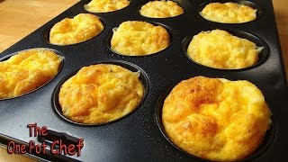 Oven Baked Mini Omelettes  One Pot Chef [upl. by Brosine]