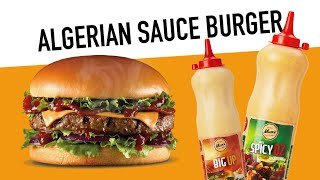 Algerian Sauce Burger  The best recipe for a delicious big burger [upl. by Maier374]