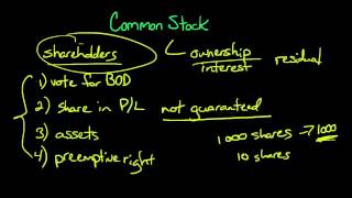 Common Stock what it is and how to record it [upl. by Irpak]