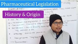 Pharmaceutical Legislation  History Origin amp Introduction  Jurisprudence L1 Chapter8 [upl. by Enelrihs]