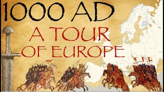 1000 AD  A Tour of Europe  Medieval History Documentary [upl. by Jillane]