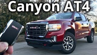 New AT4 2021 GMC Canyon AT4 Review [upl. by Brothers]