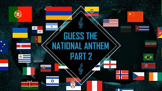 Guess The National Anthem  Part 2 [upl. by Lletnwahs]