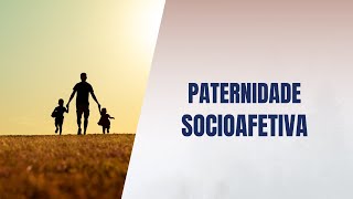 Paternidade socioafetiva [upl. by Remlap747]