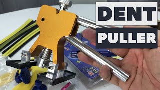 Dent Puller Paintless Dent Repair Tools Kit with Glue Gun Review [upl. by Clywd]