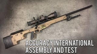 Accuracy International AE MkIII ReAssembly and New Barrel Test [upl. by Hamfurd]