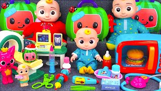 68 Minutes Satisfying with Unboxing COCOMELON Doctor Toys Kitchen Playset Collection ASMR [upl. by Ttelracs]