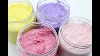 Making Emulsifying Whipped Body Scrub  Betty amp Brenda [upl. by Arretak]