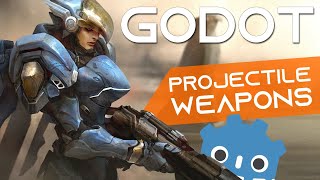 Godot FPS Tutorial  Projectile Weapons [upl. by Ezekiel301]