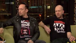 Volbeat interview on Aftenshowet  DR 20170215 [upl. by Etnoj]