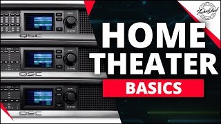 How to Add an External Amplifier to Your AV Receiver  Home Theater Basics [upl. by Amandi]