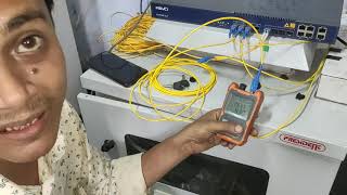 FTTHOLT how to work optical Fiber OLT for internet how to measure optical power how much need [upl. by Rox]