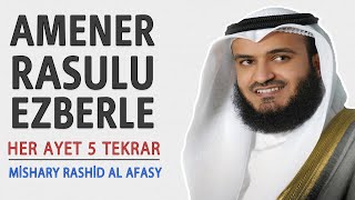 Amenerrasulu ezberle 5 tekrar Mishary Rashid al Afasy [upl. by Arras]