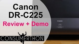 Canon DR C225 Review and Demo [upl. by Koerlin92]