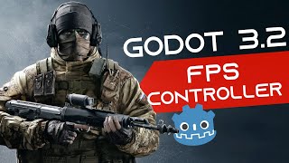 Godot 32  First Person FPS Character Controller Tutorial In 6 Minutes 31 [upl. by Leeban318]