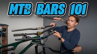 Mountain Bike Handlebars Buyers Guide Carbon vs Alloy Width Rise amp Sweep [upl. by Veator711]