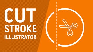 How to cut out strokes from a shape in Adobe Illustrator [upl. by Eddie779]