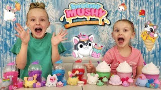 Opening New Smooshy Mushy Sugar Fix Squishies Squishy Toy Unboxing [upl. by Ednalrim]