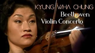 Kyung Wha Chung plays Beethoven Violin Concerto 1989 [upl. by Siravat]