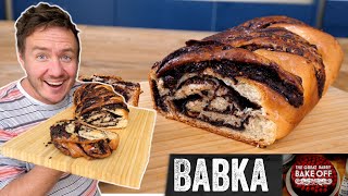 Chocolate Babka Recipe  The Great Barry Bake Off [upl. by Evannia464]