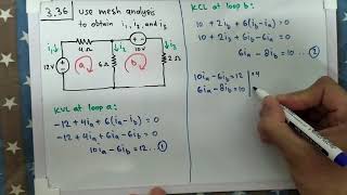 Problem 336 Fundamental of Electric Circuits AlexanderSadiku 5th Edition [upl. by Zennie]