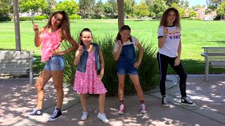 Haschak Sisters  Daddy Says No Dance Tutorial [upl. by Dowdell360]