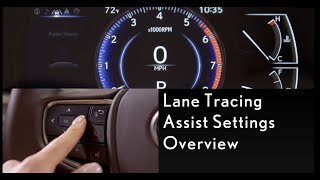 HowTo Use Lane Tracing Assist  Lexus [upl. by Adilem827]