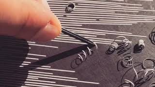 LINOCUT Printmaking SO SATISFYING To Watch [upl. by Rett]