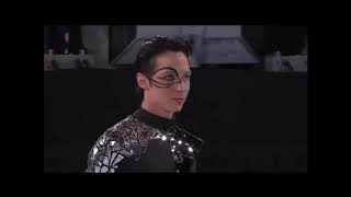 Johnny Weir Lady Gaga Poker Face 2010 Exhibition Skate [upl. by Aroel556]