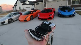 FULL TOUR OF THE SUPERCAR COLLECTION [upl. by Nitsua]