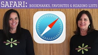 iPhone  iPad Safari  Bookmarks Favorites and Reading Lists [upl. by Garvy106]