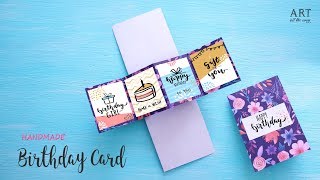 DIY Popup Greeting Card  Handmade Greeting Cards [upl. by Arev443]