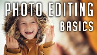 PHOTO EDITING FOR BEGINNERS – 9 Simple Steps to Improve Your Photos [upl. by Laurinda]