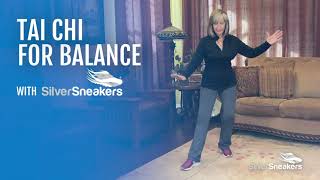 Tai Chi for Better Balance  SilverSneakers [upl. by Eldrida833]