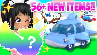 56 NEW ITEMS amp PET COMING TO ADOPT ME roblox [upl. by Radke729]