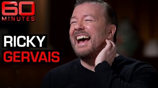 Ricky Gervais funniest ever interview  60 Minutes Australia [upl. by Ahseital]