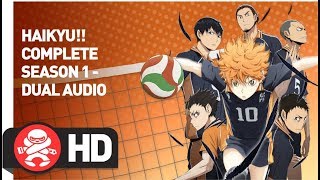 Haikyu Complete Season 1  Official Trailer [upl. by Nicram]