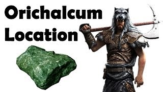 Skyrim Orichalcum Ore Mine Locations Mining Guide [upl. by Isawk]