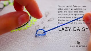 101 HAND EMBROIDERY STITCHES FOR BEGINNERS [upl. by Mikol]