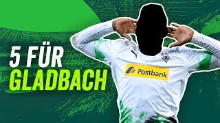 Borussia Mönchengladbach 5 Transfers für die Champions League [upl. by Shinberg]