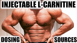 INJECTABLE LCARNITINE DOSING AND SOURCES [upl. by Divine]